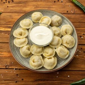 Вареники с картофелем и грибами